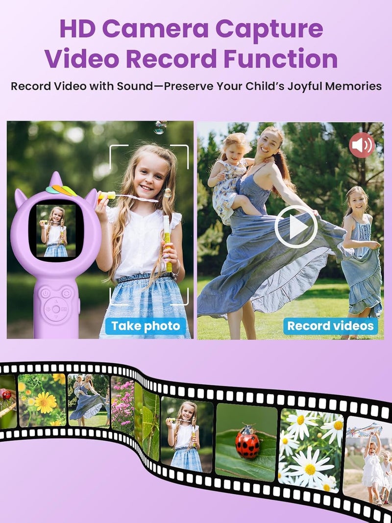 Acoath Microscope for Kids, Auto-Focus Handheld Digital Microscopes with 2.0" Screen, 8 LEDs Rechargeable Pocket Mini Microscope Christmas Gifts Educational Science Toys for Ages 5 6 7 8 9 10 11 12 - Image 4